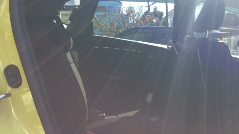 内装後方シート