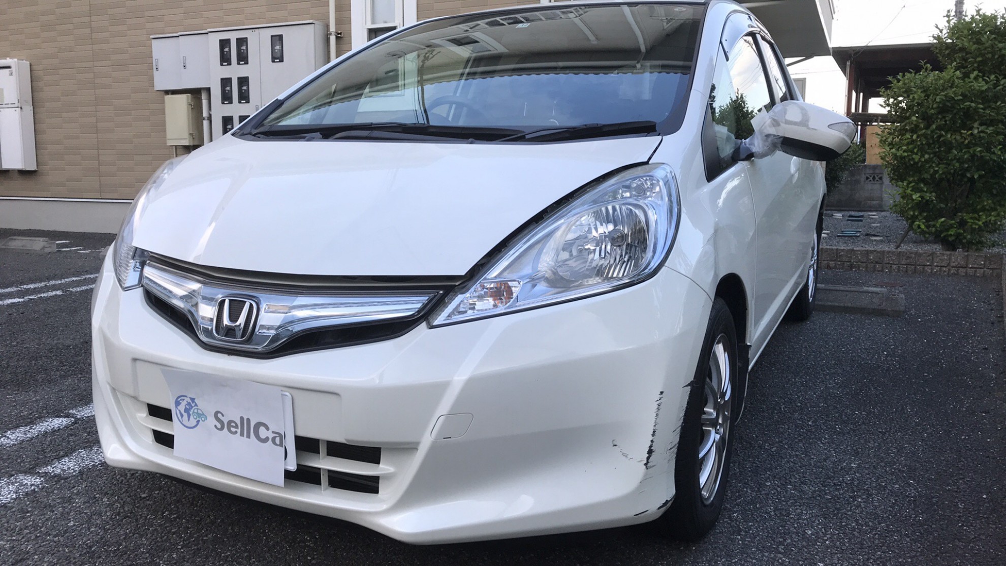 ホンダ フィットハイブリッドの売買実績画像