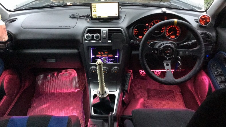 内装インパネ全体