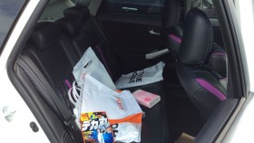 内装後方シート