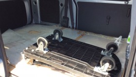 内装後方シート