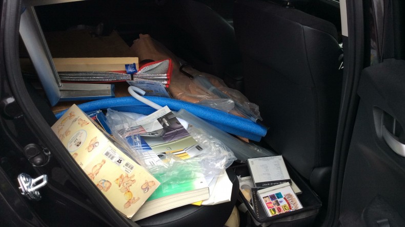 内装後方シート