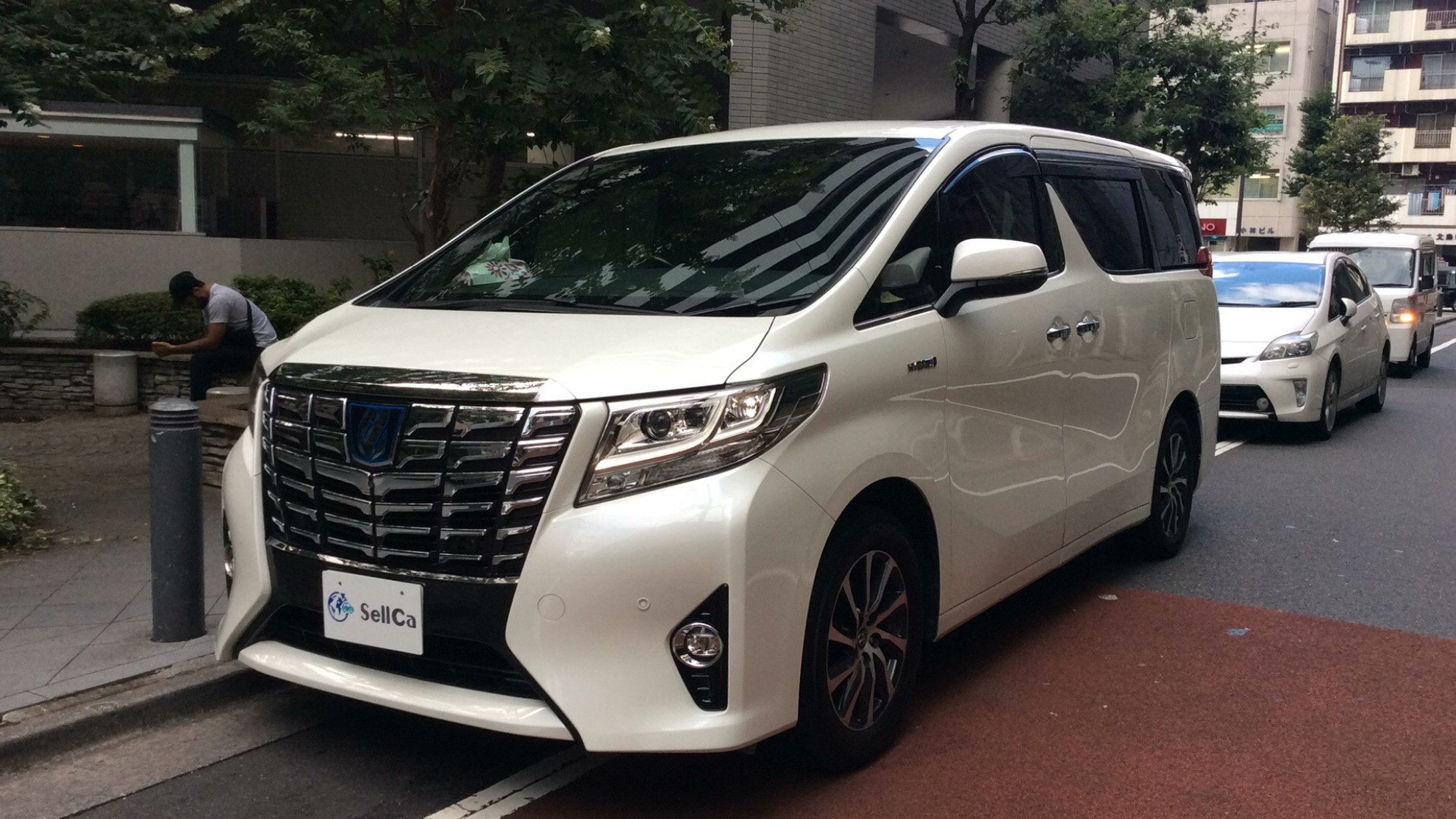 トヨタ アルファードハイブリッドの売買実績画像