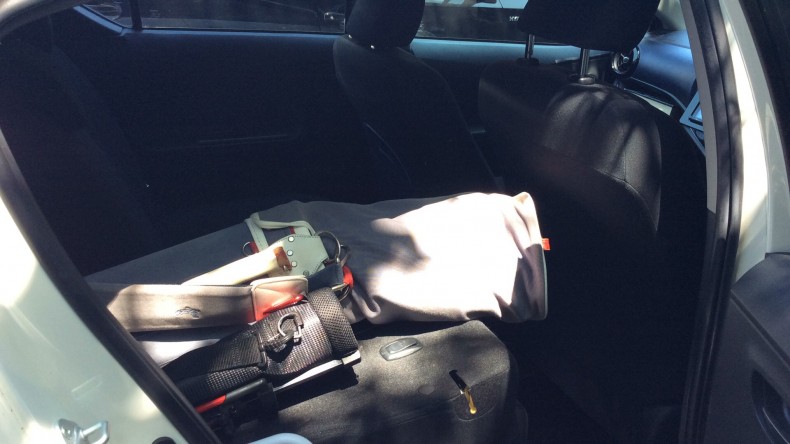 内装後方シート