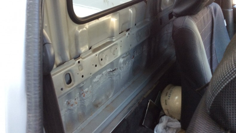 内装後方シート