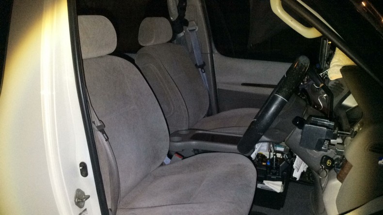 内装前方シート