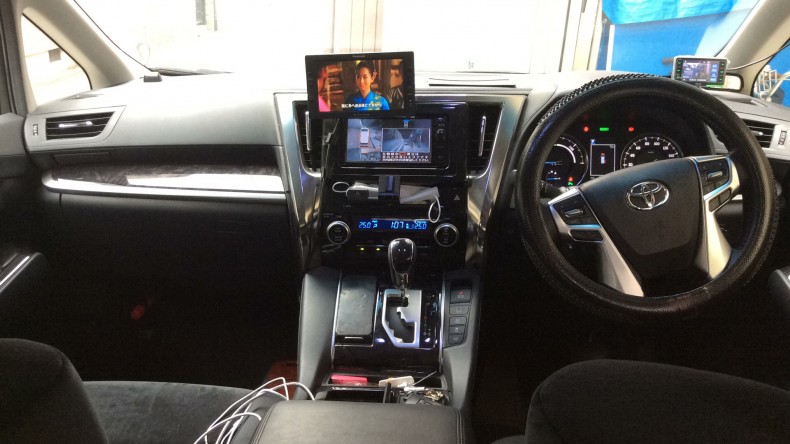 内装インパネ全体