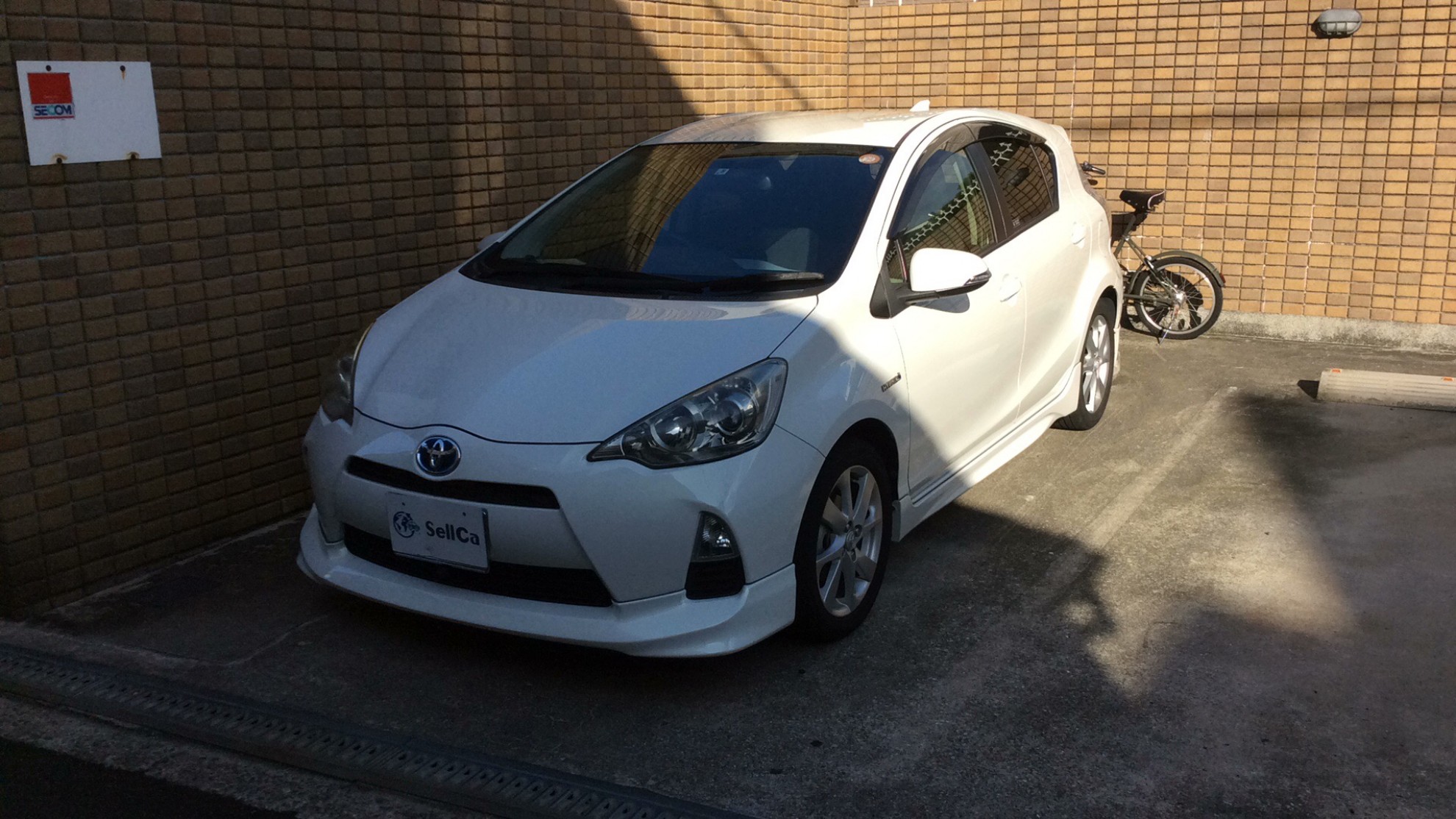 トヨタ アクアの売買実績画像