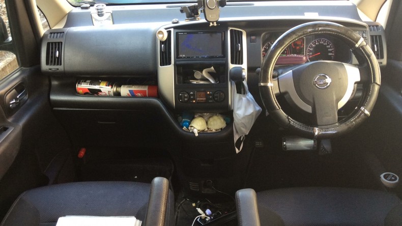 内装インパネ全体