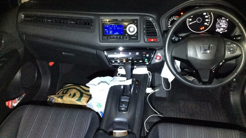 内装インパネ全体