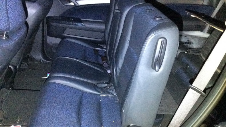 内装後方シート