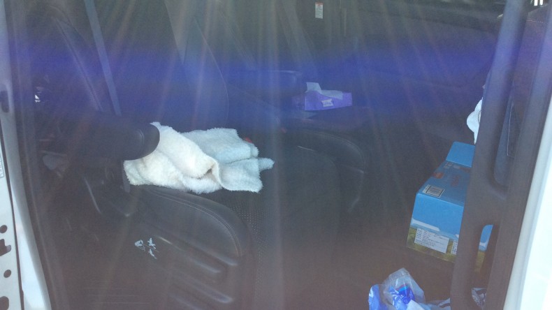 内装後方シート