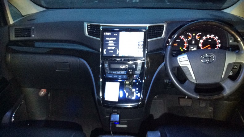 内装インパネ全体