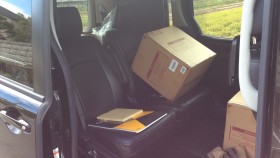 内装後方シート