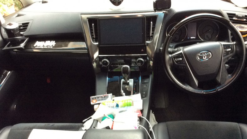 内装インパネ全体