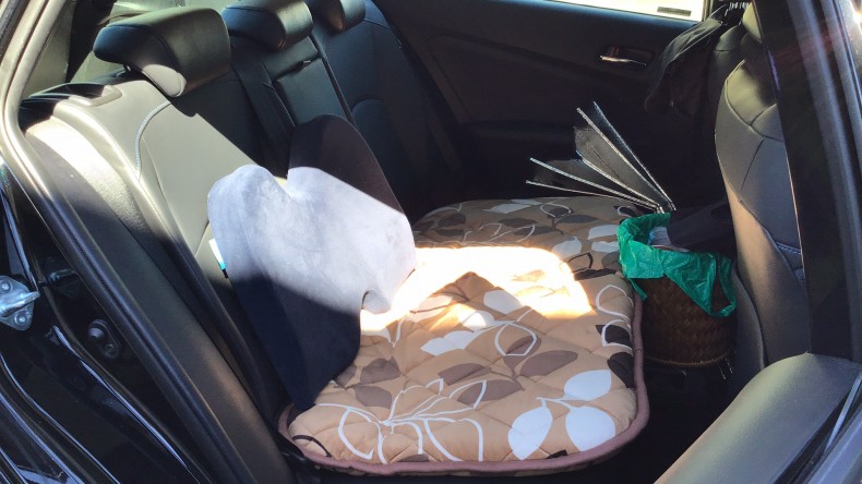 内装後方シート