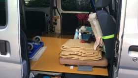 内装後方シート