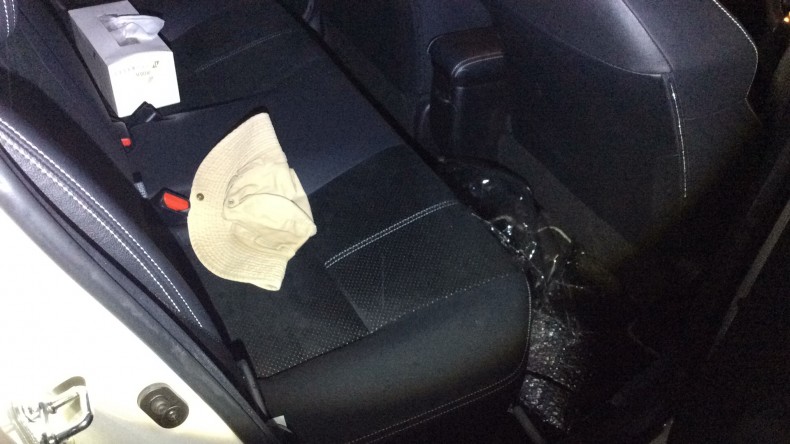 内装後方シート