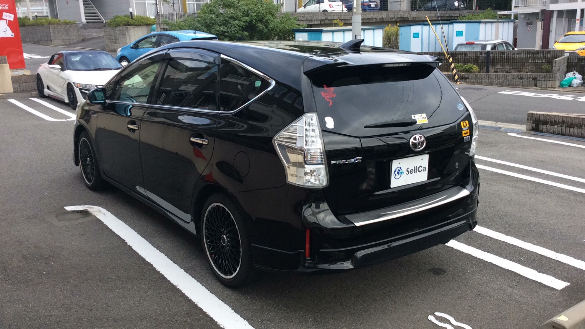 外装左後方