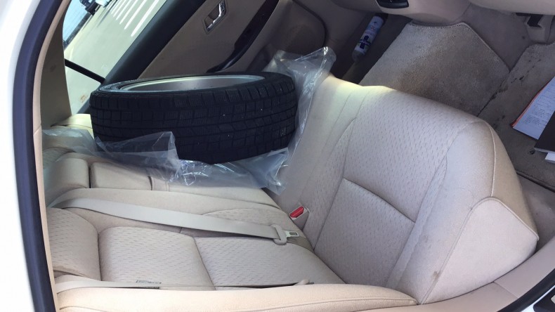 内装後方シート