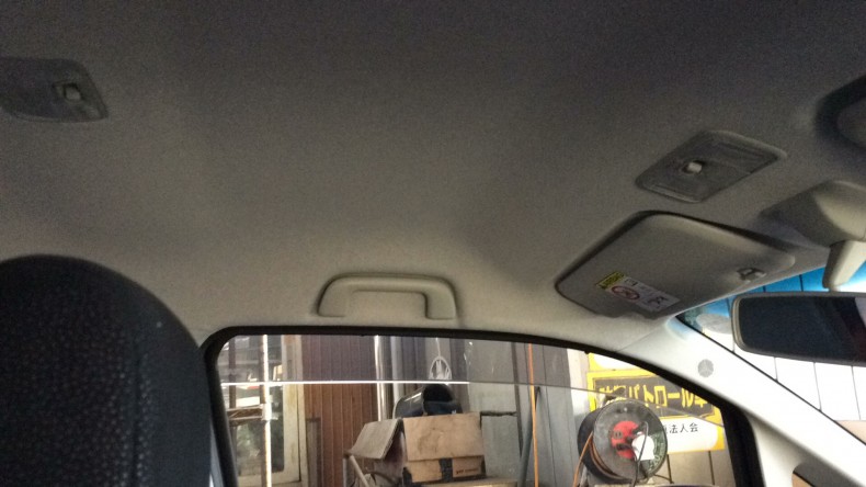 内装後方シート