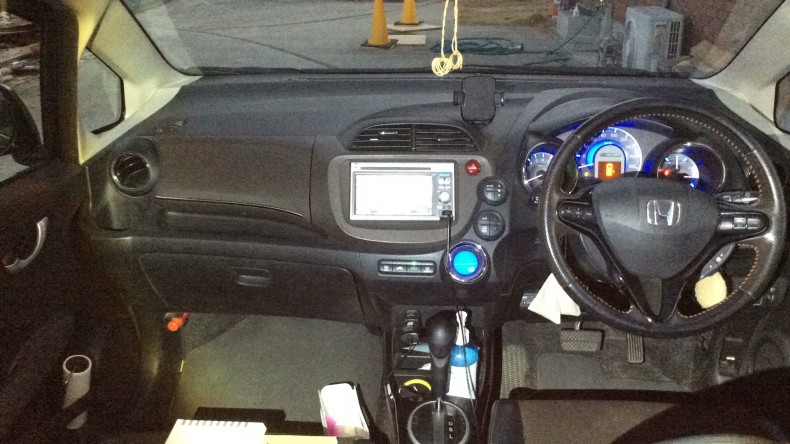 内装インパネ全体