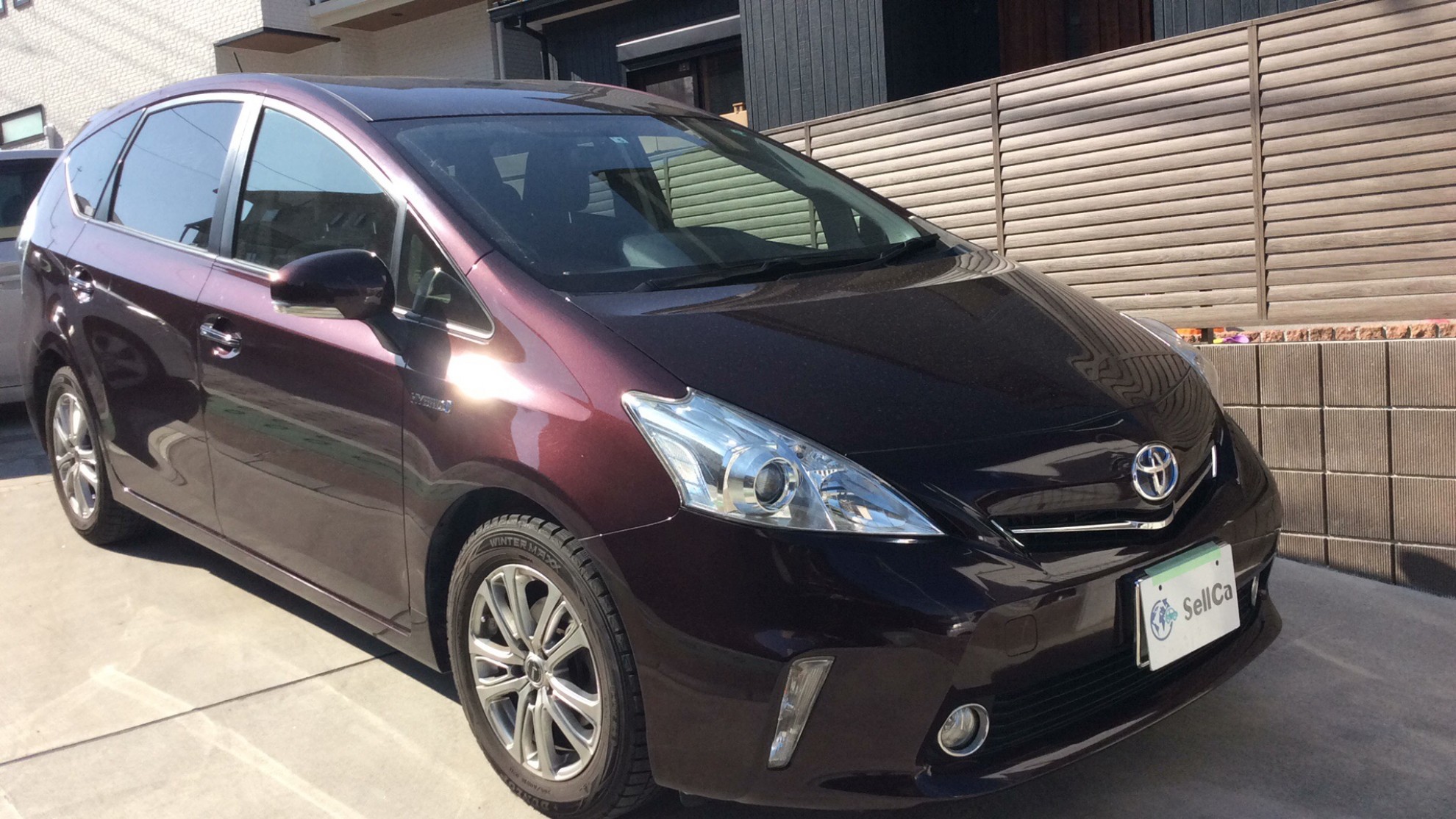 トヨタ プリウスαの売買実績画像