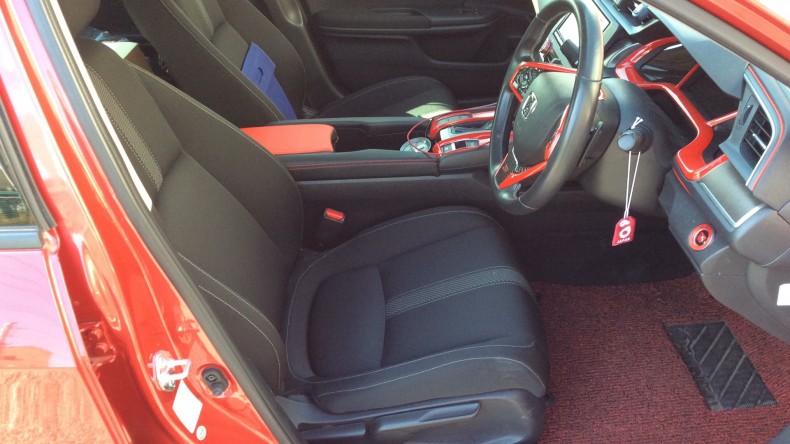 内装前方シート