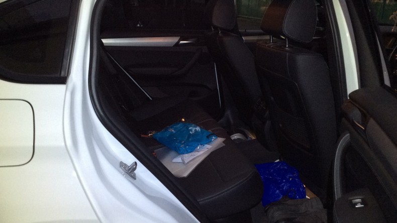 内装後方シート