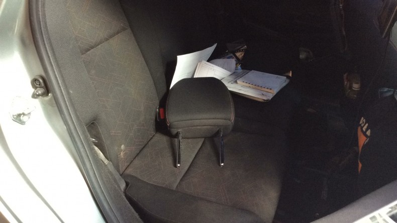 内装後方シート