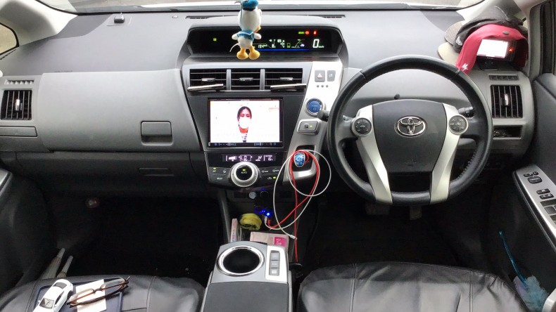 内装インパネ全体