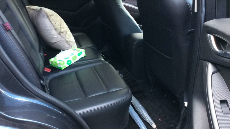 内装後方シート