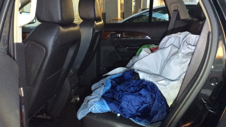 内装後方シート