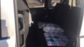 内装後方シート