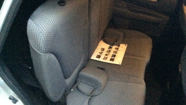 内装後方シート