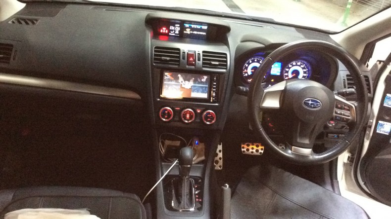 内装インパネ全体