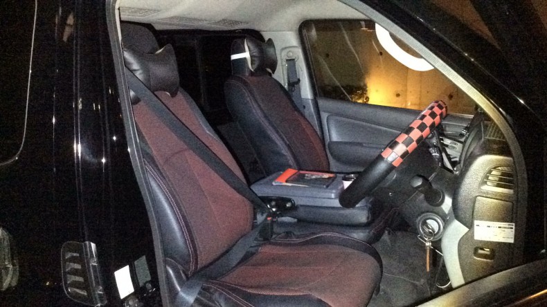 内装前方シート