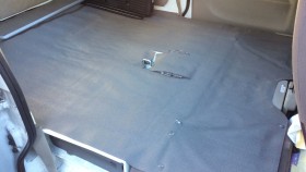 内装後方シート