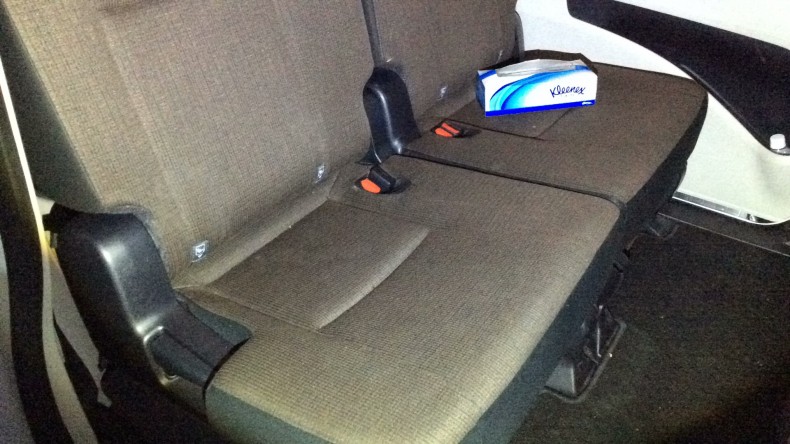 内装後方シート