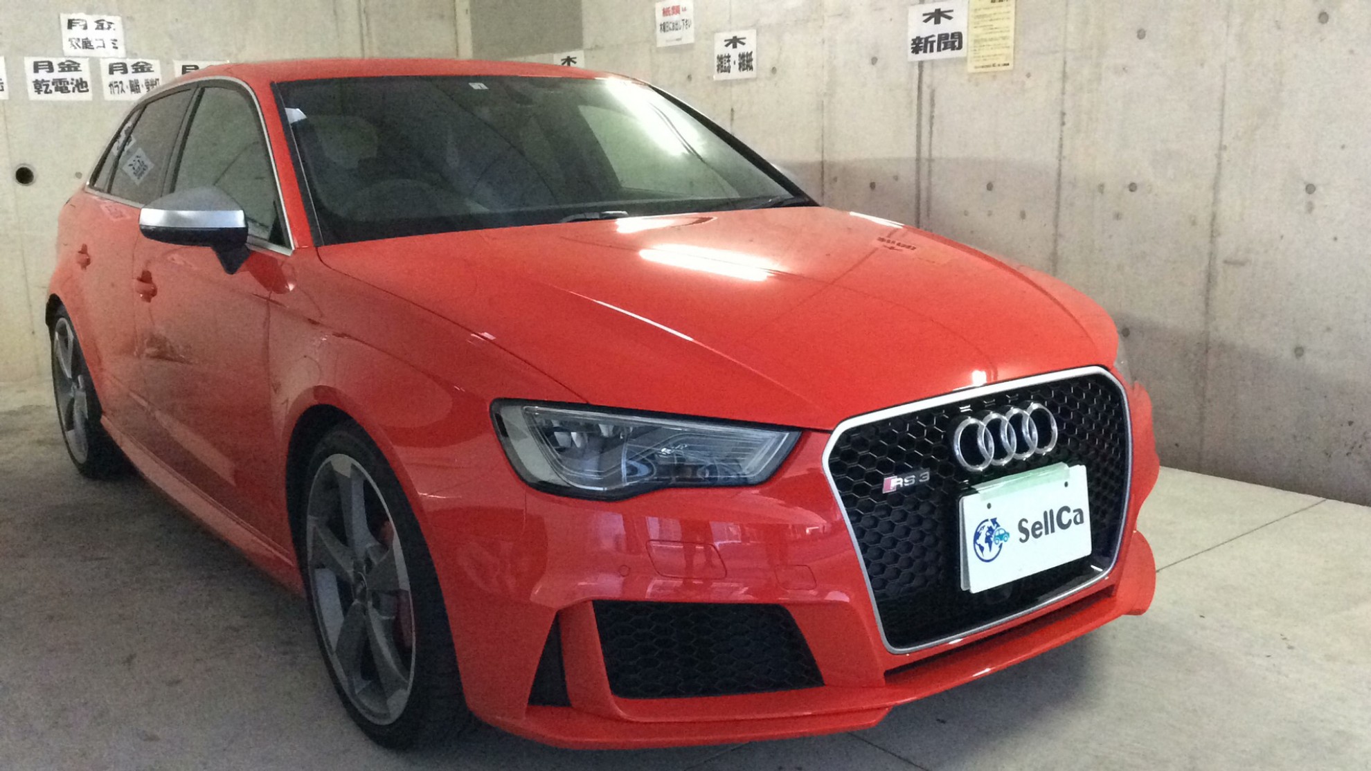 アウディ ＲＳ３スポーツバックの売買実績画像