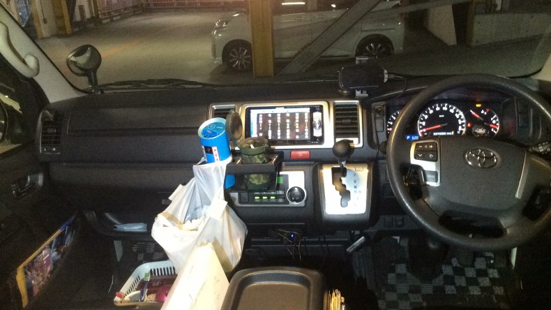 内装インパネ全体