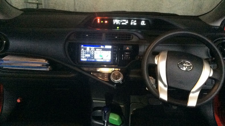 内装インパネ全体