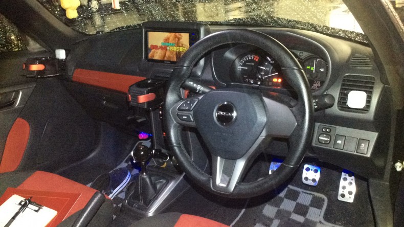 内装インパネ全体