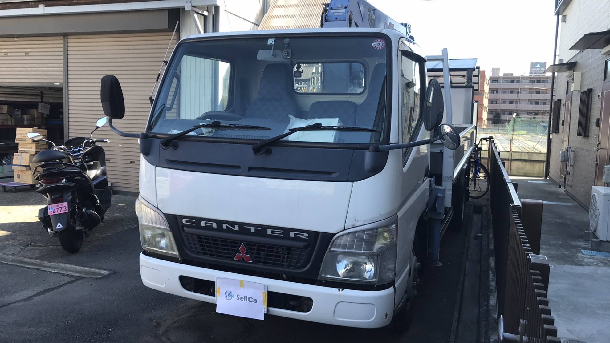 三菱ふそう キャンターの売買実績画像