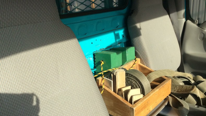 内装後方シート