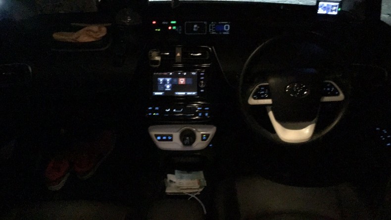 内装インパネ全体