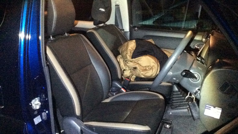 内装前方シート