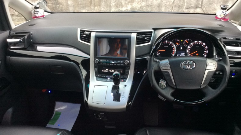 内装インパネ全体