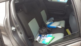 内装後方シート