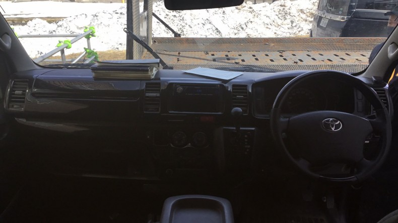 内装インパネ全体